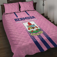 Football Bermuda Quilt Bed Set Gombey Warriors Go Champions - Wonder Print Shop