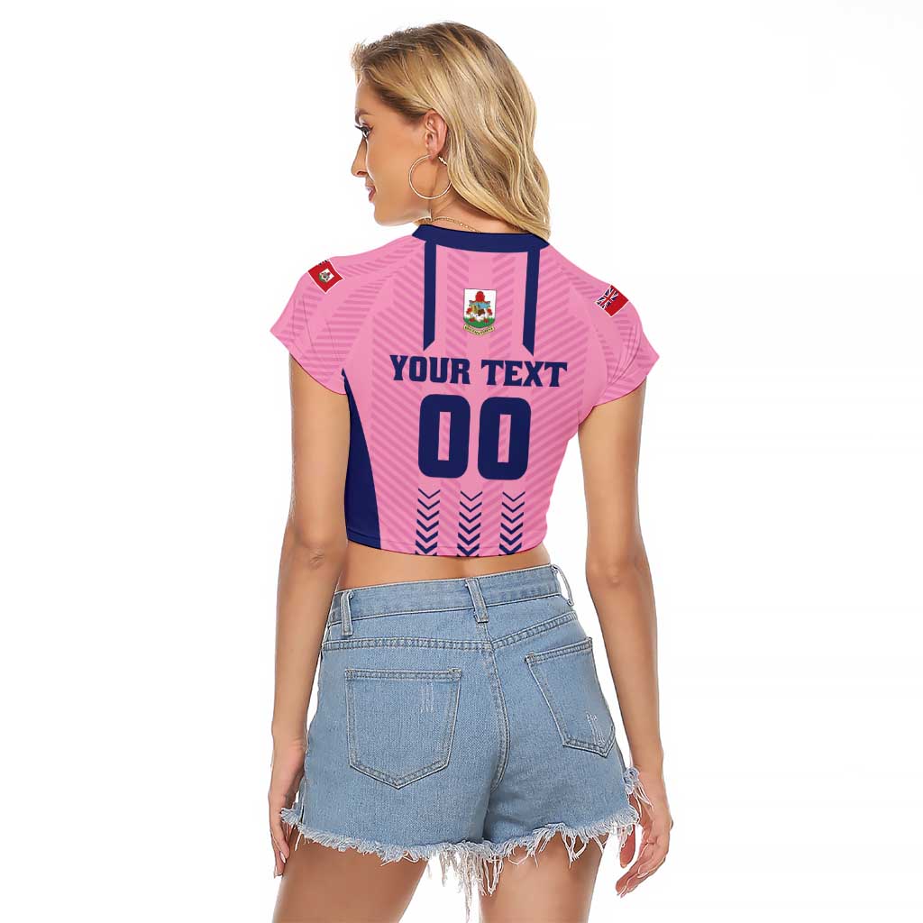 Custom Football Bermuda Raglan Cropped T Shirt Gombey Warriors Go Champions - Wonder Print Shop