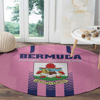 Football Bermuda Round Carpet Gombey Warriors Go Champions - Wonder Print Shop