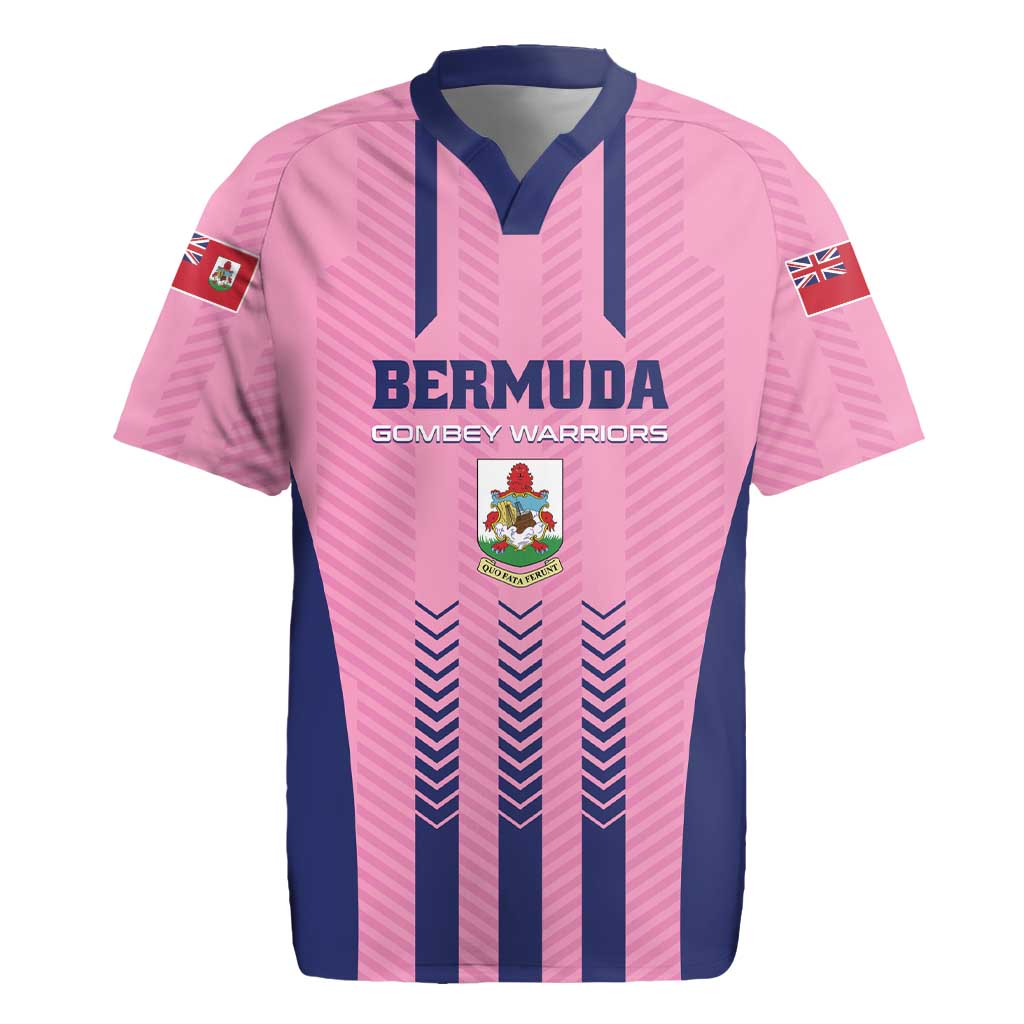 Custom Football Bermuda Rugby Jersey Gombey Warriors Go Champions - Wonder Print Shop