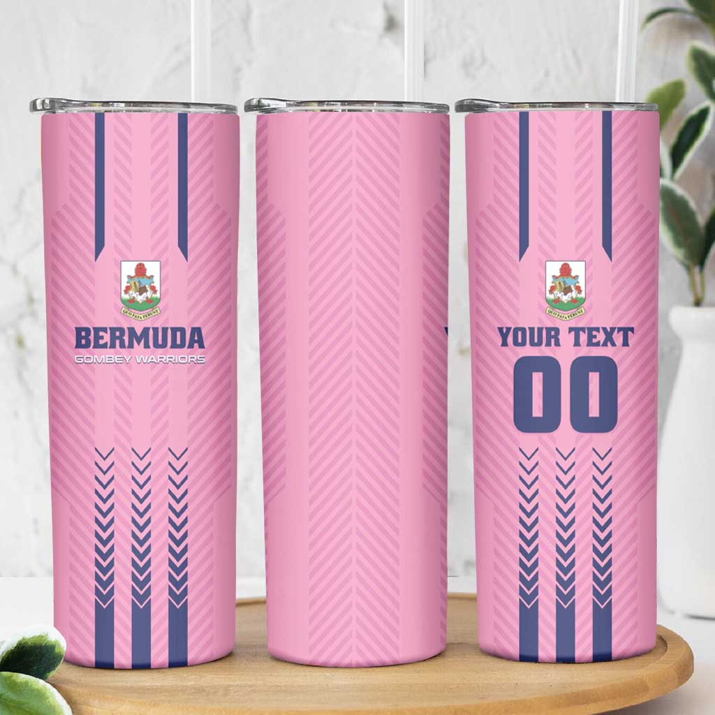 Custom Football Bermuda Skinny Tumbler Gombey Warriors Go Champions - Wonder Print Shop