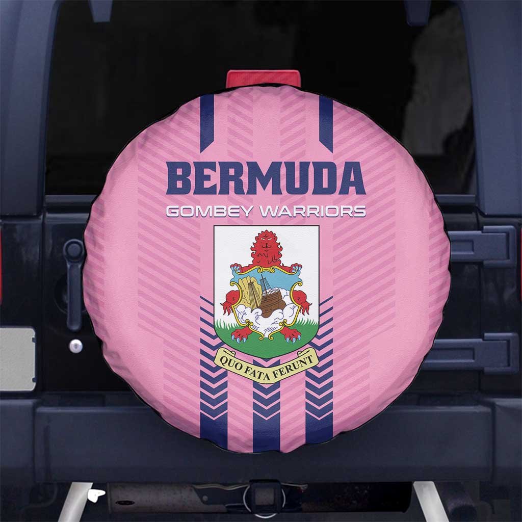 Football Bermuda Spare Tire Cover Gombey Warriors Go Champions - Wonder Print Shop