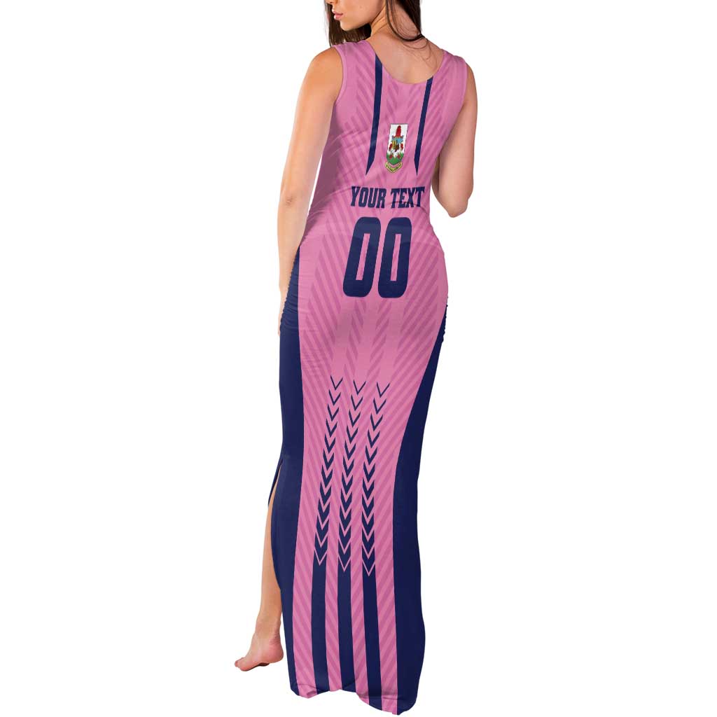 Custom Football Bermuda Tank Maxi Dress Gombey Warriors Go Champions - Wonder Print Shop