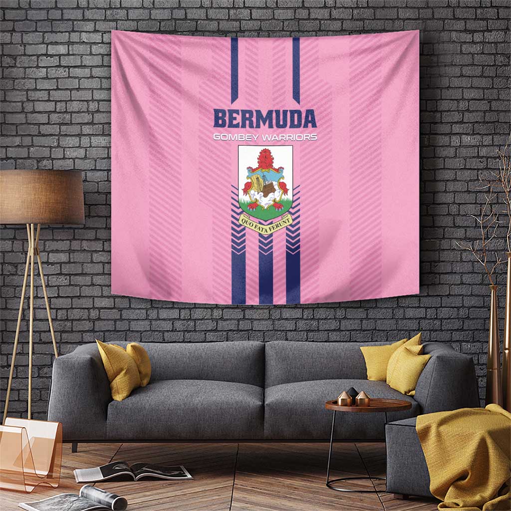 Football Bermuda Tapestry Gombey Warriors Go Champions - Wonder Print Shop