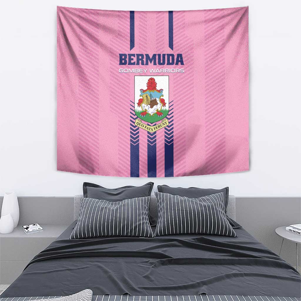 Football Bermuda Tapestry Gombey Warriors Go Champions - Wonder Print Shop