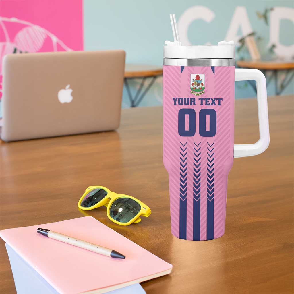 Custom Football Bermuda Tumbler With Handle Gombey Warriors Go Champions - Wonder Print Shop