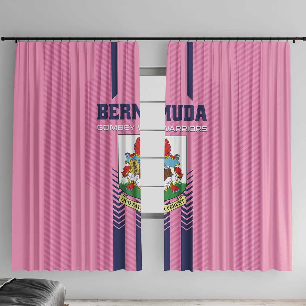 Football Bermuda Window Curtain Gombey Warriors Go Champions - Wonder Print Shop