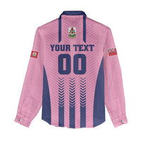 Custom Football Bermuda Women Casual Shirt Gombey Warriors Go Champions - Wonder Print Shop