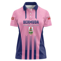 Custom Football Bermuda Women Polo Shirt Gombey Warriors Go Champions - Wonder Print Shop