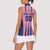 Custom Football Bermuda Women Sleeveless Polo Shirt Gombey Warriors Go Champions - Wonder Print Shop