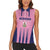 Custom Football Bermuda Women Sleeveless Polo Shirt Gombey Warriors Go Champions - Wonder Print Shop