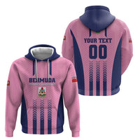 Custom Football Bermuda Zip Hoodie Gombey Warriors Go Champions - Wonder Print Shop