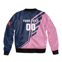 Custom Bermuda Football Bomber Jacket Come On Gombey Warriors - Wonder Print Shop