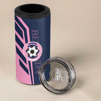Custom Bermuda Football 4 in 1 Can Cooler Tumbler Come On Gombey Warriors - Wonder Print Shop