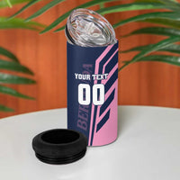 Custom Bermuda Football 4 in 1 Can Cooler Tumbler Come On Gombey Warriors - Wonder Print Shop