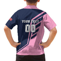 Custom Bermuda Football Family Matching Short Sleeve Bodycon Dress and Hawaiian Shirt Come On Gombey Warriors - Wonder Print Shop