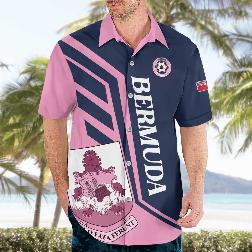 Custom Bermuda Football Hawaiian Shirt Come On Gombey Warriors - Wonder Print Shop