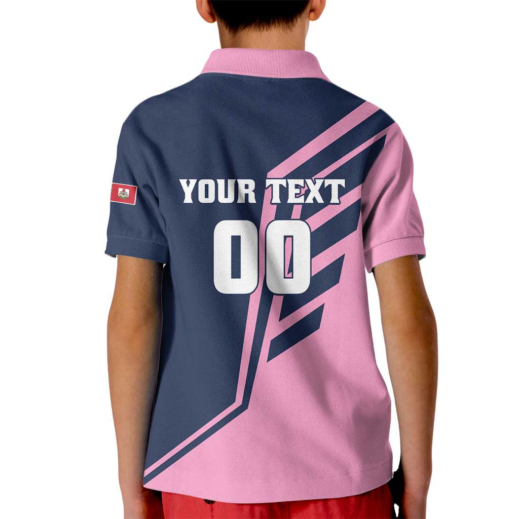 Custom Bermuda Football Kid Polo Shirt Come On Gombey Warriors - Wonder Print Shop