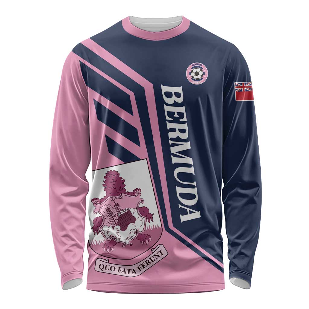 Custom Bermuda Football Long Sleeve Shirt Come On Gombey Warriors - Wonder Print Shop