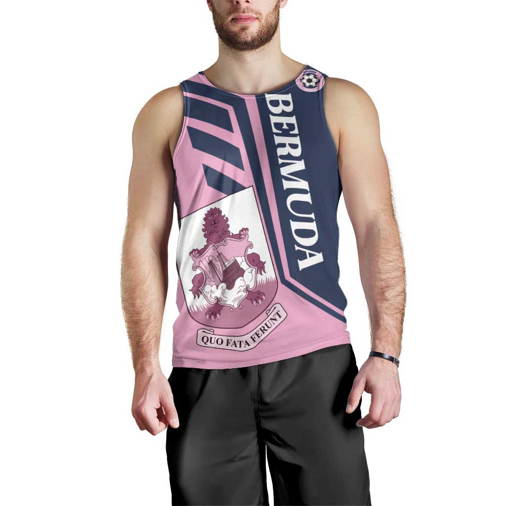 Custom Bermuda Football Men Tank Top Come On Gombey Warriors - Wonder Print Shop