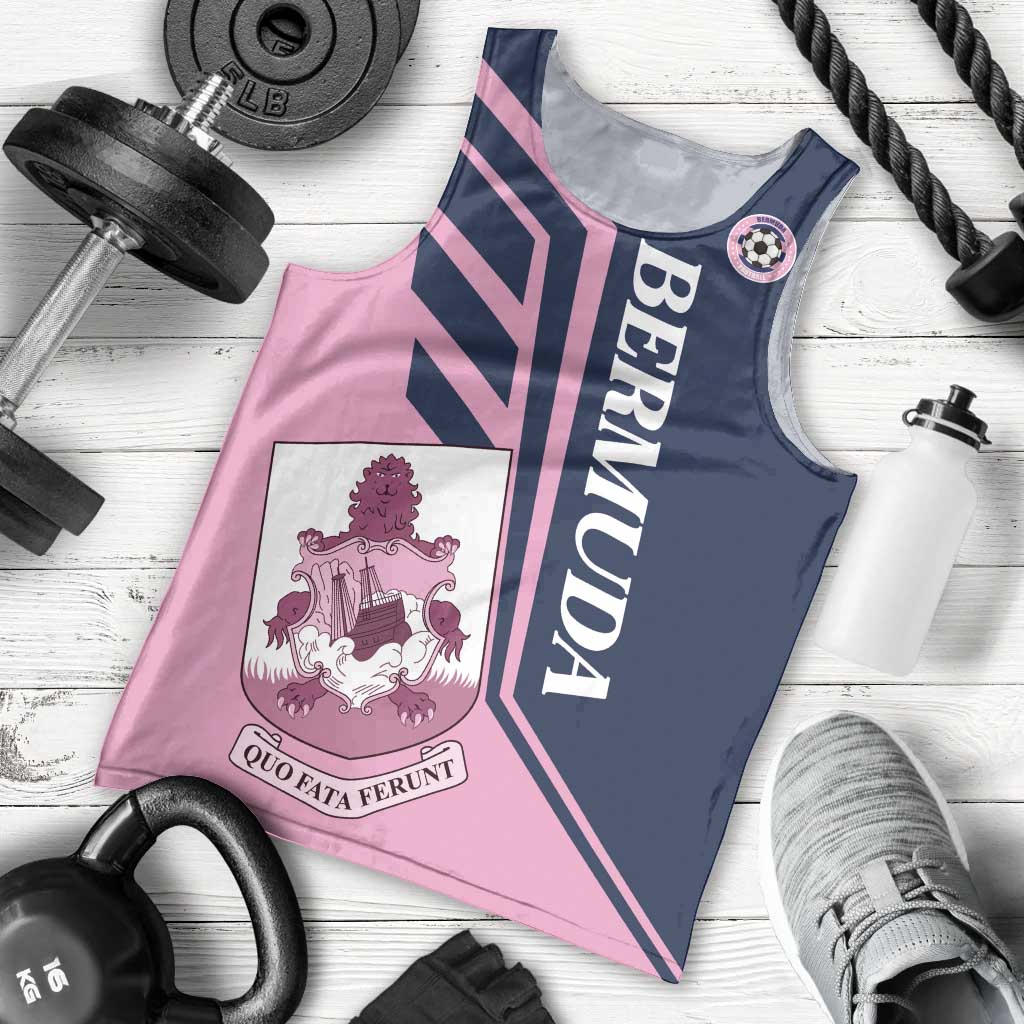 Custom Bermuda Football Men Tank Top Come On Gombey Warriors - Wonder Print Shop