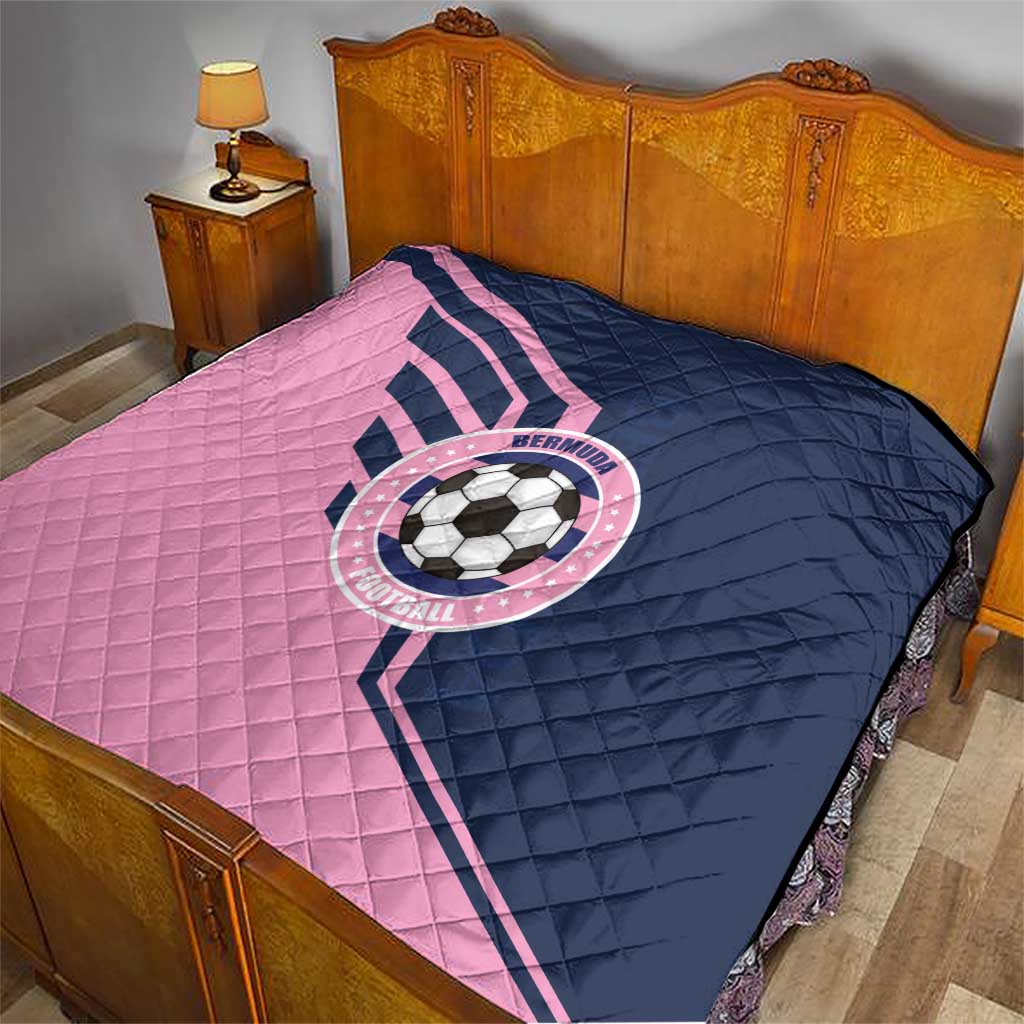 Bermuda Football Quilt Come On Gombey Warriors - Wonder Print Shop