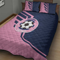 Bermuda Football Quilt Bed Set Come On Gombey Warriors - Wonder Print Shop
