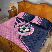 Bermuda Football Quilt Bed Set Come On Gombey Warriors - Wonder Print Shop