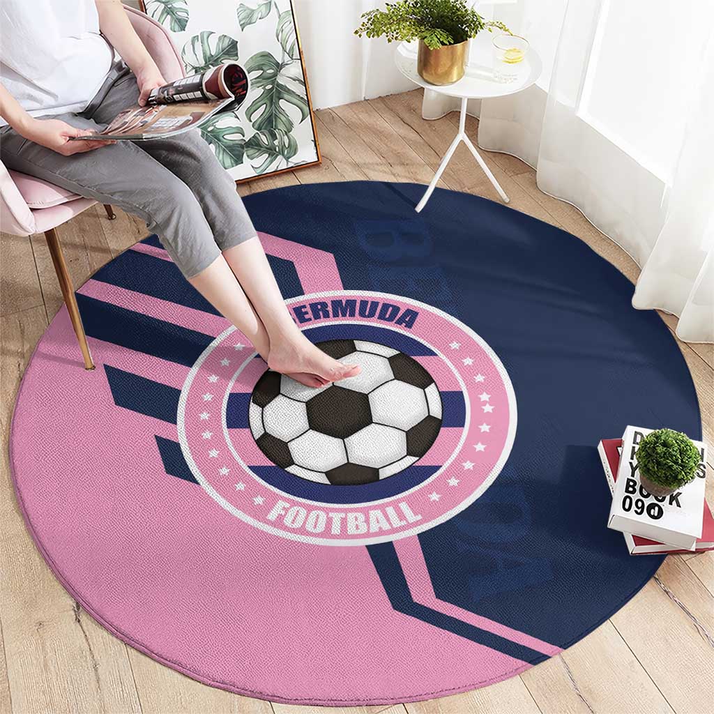 Bermuda Football Round Carpet Come On Gombey Warriors - Wonder Print Shop