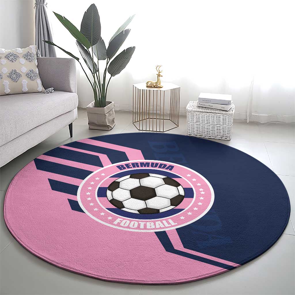 Bermuda Football Round Carpet Come On Gombey Warriors - Wonder Print Shop