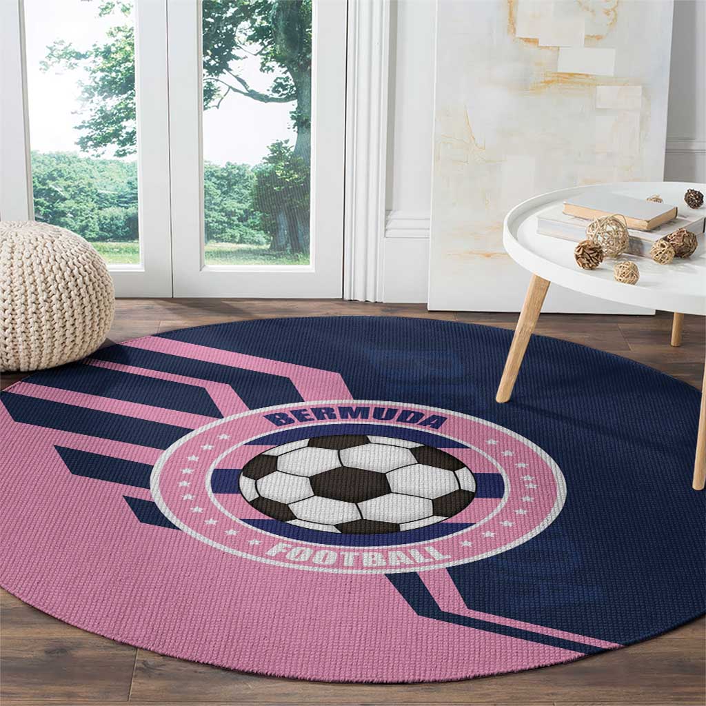 Bermuda Football Round Carpet Come On Gombey Warriors - Wonder Print Shop