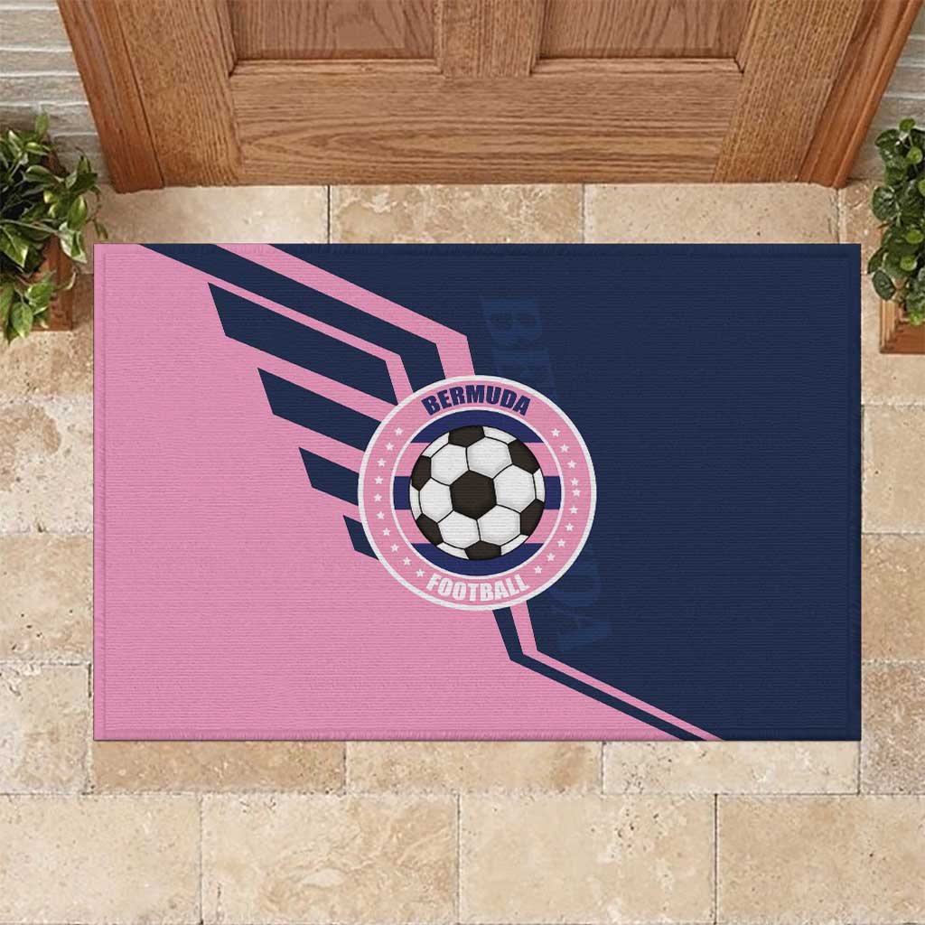 Bermuda Football Rubber Doormat Come On Gombey Warriors - Wonder Print Shop