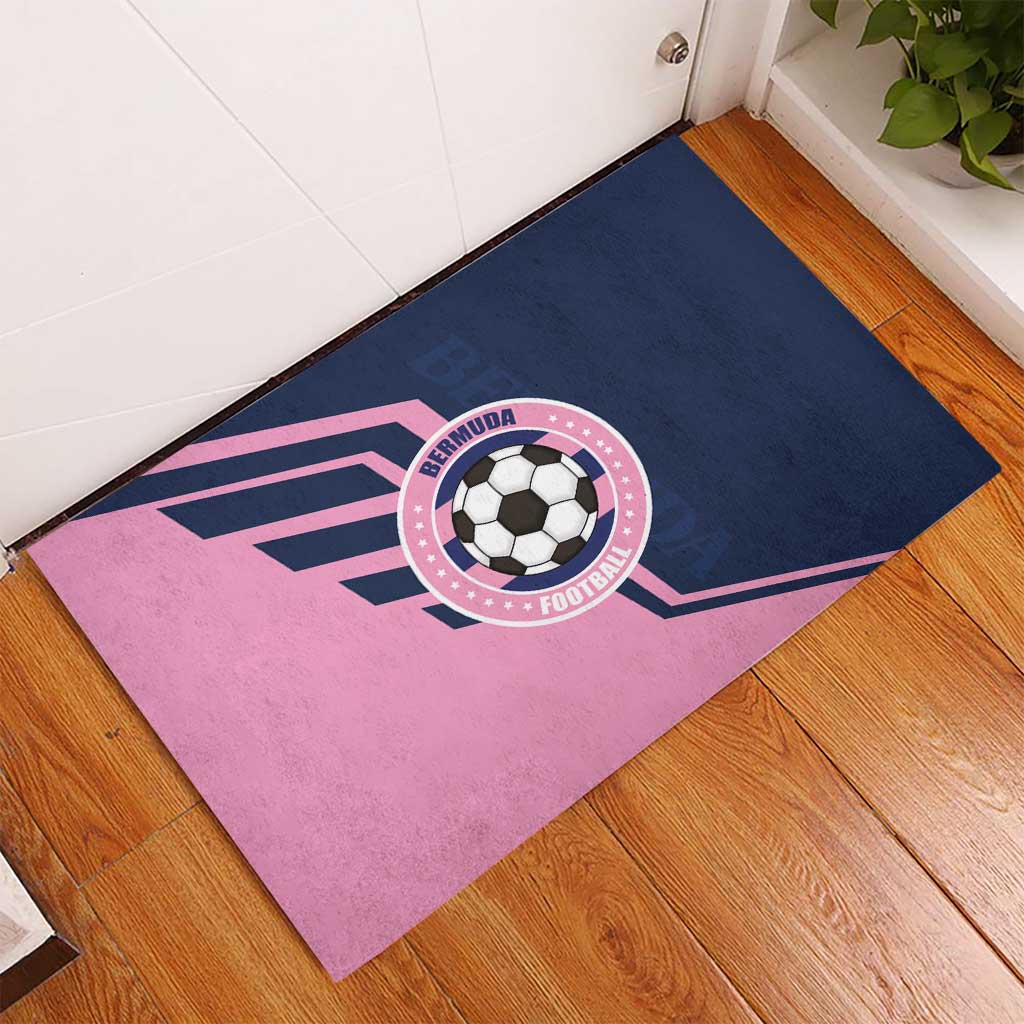 Bermuda Football Rubber Doormat Come On Gombey Warriors - Wonder Print Shop