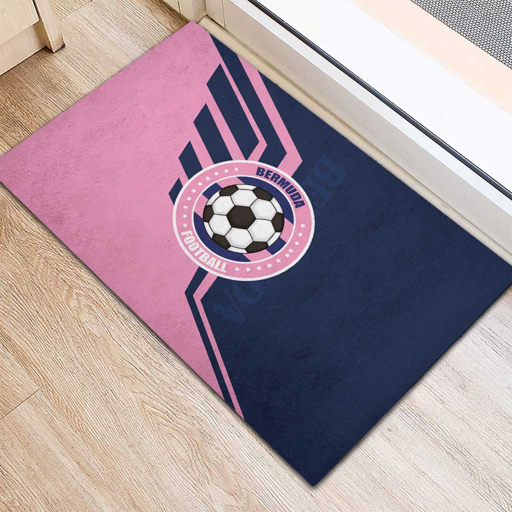 Bermuda Football Rubber Doormat Come On Gombey Warriors - Wonder Print Shop