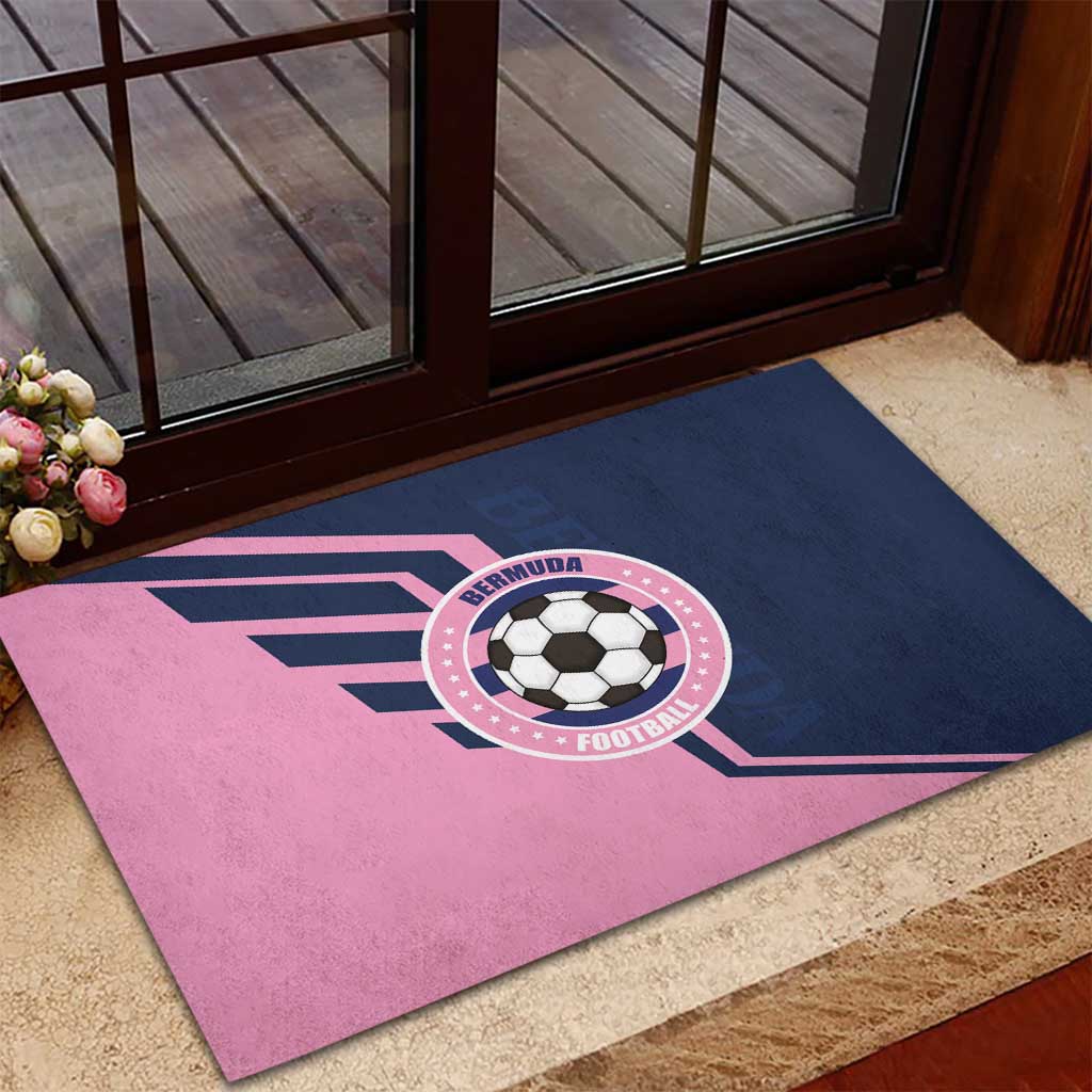 Bermuda Football Rubber Doormat Come On Gombey Warriors - Wonder Print Shop