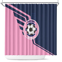 Bermuda Football Shower Curtain Come On Gombey Warriors - Wonder Print Shop