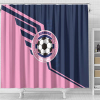 Bermuda Football Shower Curtain Come On Gombey Warriors - Wonder Print Shop