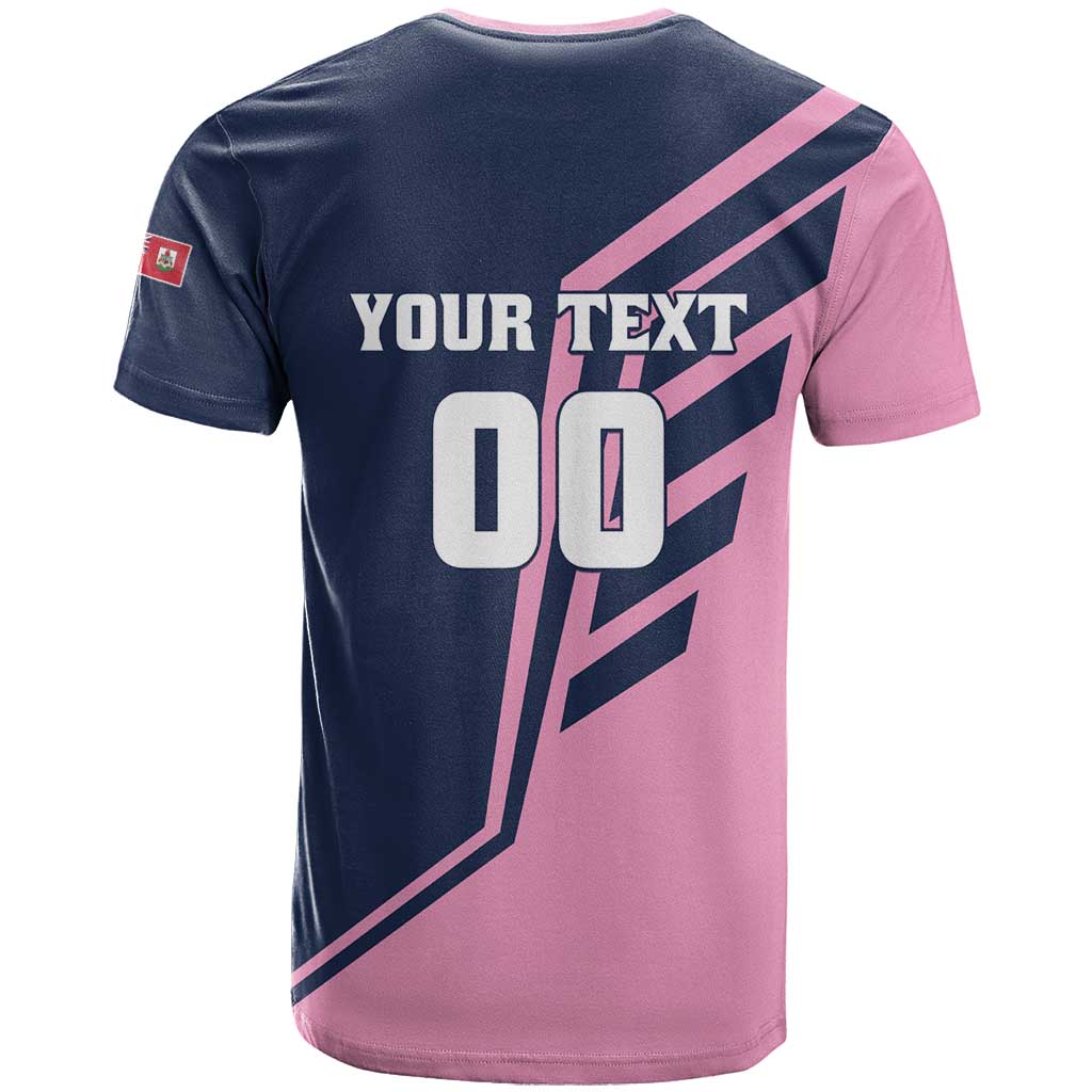 Custom Bermuda Football T Shirt Come On Gombey Warriors - Wonder Print Shop