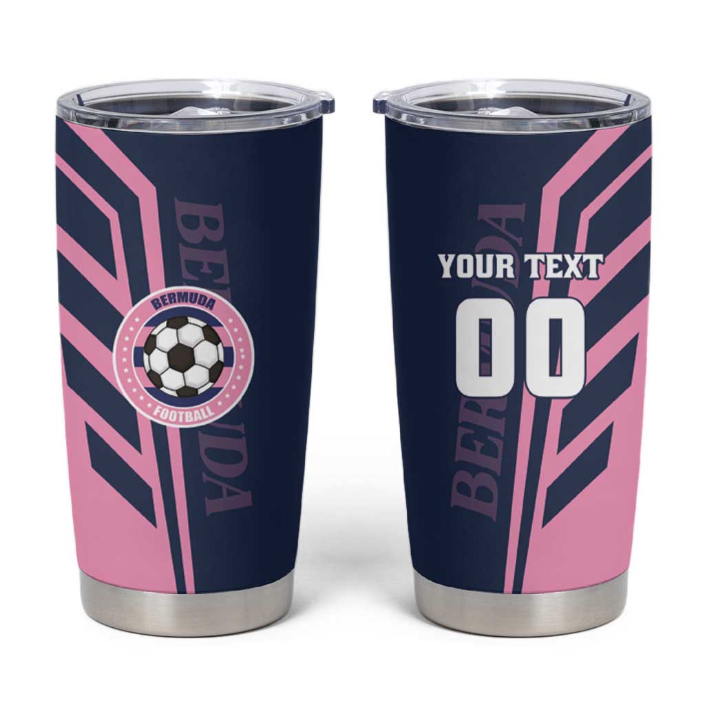 Custom Bermuda Football Tumbler Cup Come On Gombey Warriors - Wonder Print Shop