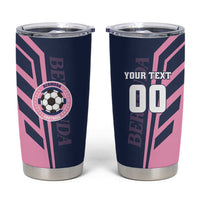 Custom Bermuda Football Tumbler Cup Come On Gombey Warriors - Wonder Print Shop