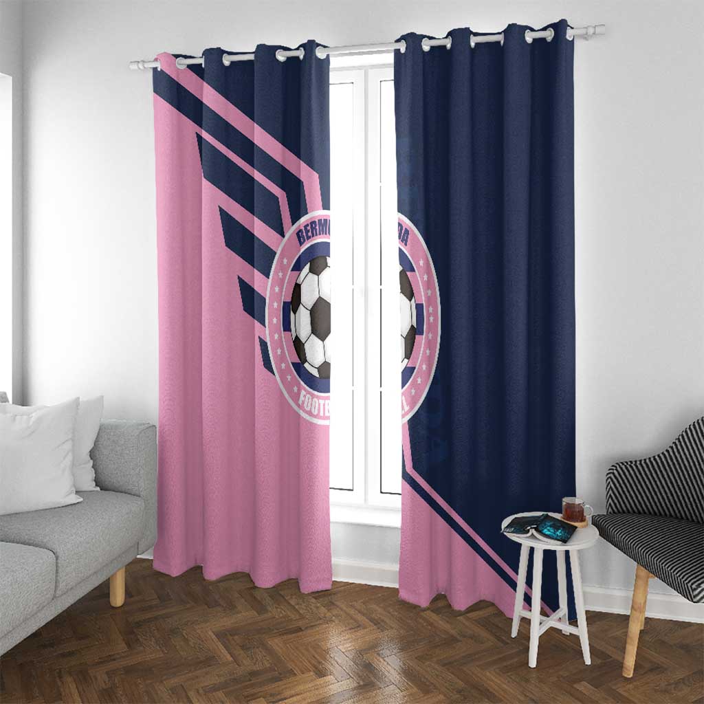 Bermuda Football Window Curtain Come On Gombey Warriors - Wonder Print Shop