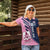 Custom Bermuda Football Women Polo Shirt Come On Gombey Warriors - Wonder Print Shop