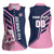 Custom Bermuda Football Women Sleeveless Polo Shirt Come On Gombey Warriors - Wonder Print Shop