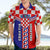 Croatia Hawaiian Shirt Hrvatska Interlace With Coat Of Arms - Wonder Print Shop