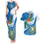 Guatemala Couples Matching Tank Maxi Dress and Hawaiian Shirt Guatemalan Quetzal With Coat of Arms - Wonder Print Shop