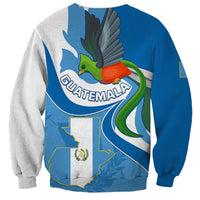 Guatemala Sweatshirt Guatemalan Quetzal With Coat of Arms - Wonder Print Shop