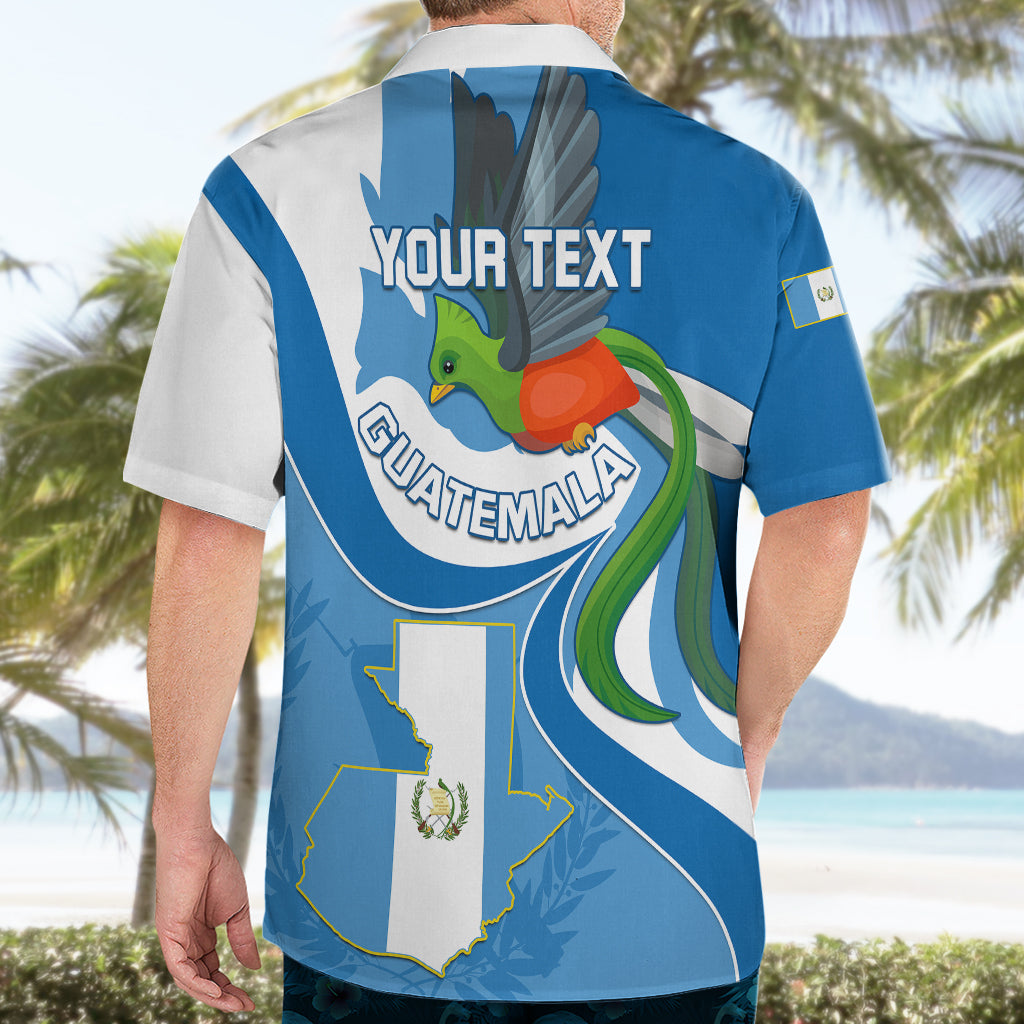 Personalised Guatemala Hawaiian Shirt Guatemalan Quetzal With Coat of Arms - Wonder Print Shop