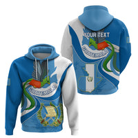 Personalised Guatemala Hoodie Guatemalan Quetzal With Coat of Arms - Wonder Print Shop