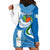 Personalised Guatemala Hoodie Dress Guatemalan Quetzal With Coat of Arms - Wonder Print Shop