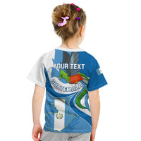 Personalised Guatemala Kid T Shirt Guatemalan Quetzal With Coat of Arms - Wonder Print Shop